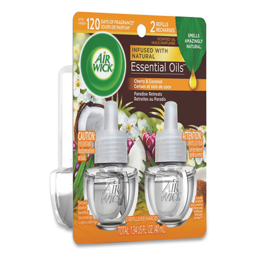 Life Scents Scented Oil Refills, Paradise Retreat, 0.67 Oz, 2/pack