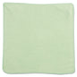 Microfiber Cleaning Cloths, 12 X 12, Green, 24/pack