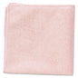 Microfiber Cleaning Cloths, 16 X 16, Pink, 24/pack