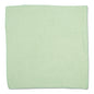 Microfiber Cleaning Cloths, 16 X 16, Green, 24/pack