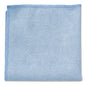 Microfiber Cleaning Cloths, 16 X 16, Blue, 24/pack