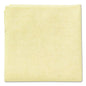 Microfiber Cleaning Cloths, 16 X 16, Yellow, 24/pack