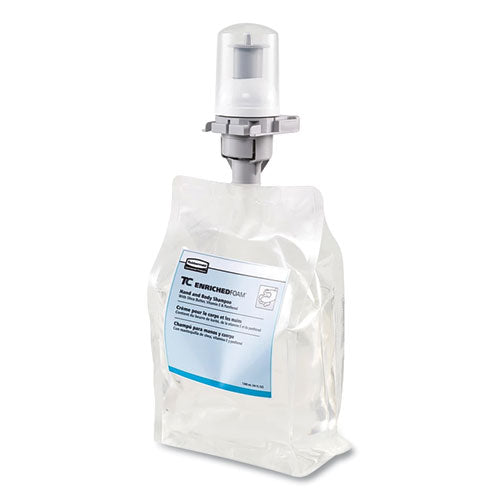 Enriched Foaming Hand And Body Shampoo, Fresh Scent, 1,300 Ml Refill, 5/carton