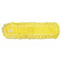 Trapper Commercial Dust Mop, Looped-end Launderable, 5" X 48", Yellow