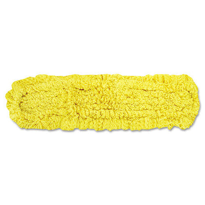 Trapper Commercial Dust Mop, Looped-end Launderable, 5" X 48", Yellow