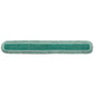 Hygen Dust Mop Heads With Fringe, Green, 60 In., Microfiber, Cut-end