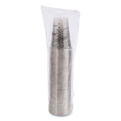 Pet Graduated Medical And Dental Cups, 10 Oz, Clear, Graduated, 50/bag, 20 Bags/carton