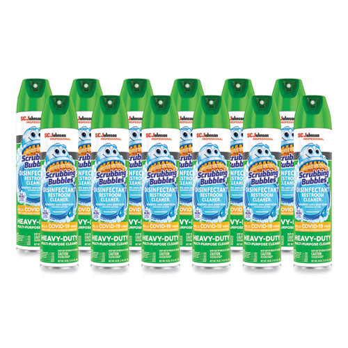 Disinfectant Restroom Cleaner Ii, Rain Shower Scent, 25 Oz Aerosol Spray