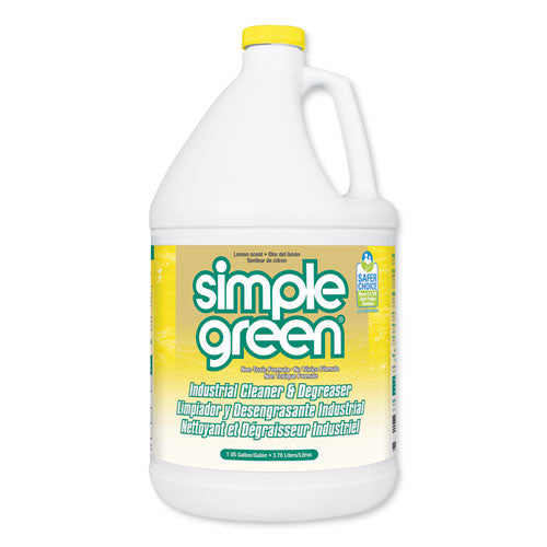 Industrial Cleaner And Degreaser, Concentrated, Lemon, 1 Gal Bottle, 6/carton