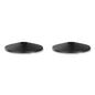 Adjusta-tape Crowd Control Base Only, Steel, 14" Deep, Black, 2/box