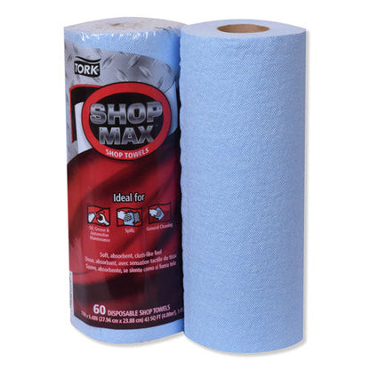 Advanced Shopmax Wiper 450, 11 X 9.4, Blue, 60/roll, 30 Rolls/carton