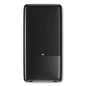 Peakserve Continuous Hand Towel Dispenser, 14.57 X 3.98 X 28.74, Black