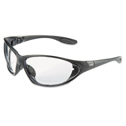 Seismic Sealed Eyewear, Clear Uvextra Af Lens, Black Frame