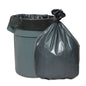 Can Liners, 60 Gal, 1.55 Mil, 39" X 56", Gray, 5 Bags/roll, 5 Rolls/carton