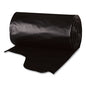 Heavy-duty Low-density Wing Tie Contractor Bags, 55 Gal, 3 Mil, 35.75 X 53.88, Black, 15 Bags/roll, 4 Rolls/carton