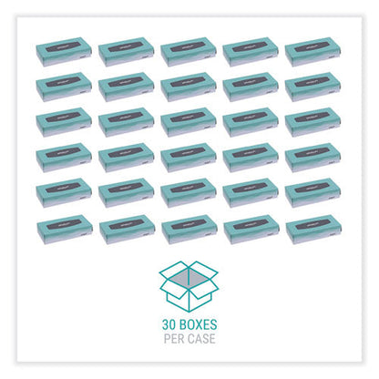 Facial Tissue, 2 Ply, White, Flat Pop-up Box, 100 Sheets/box, 30 Boxes/carton
