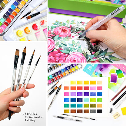Pagos Artist Quality All-In-One Watercolor Set