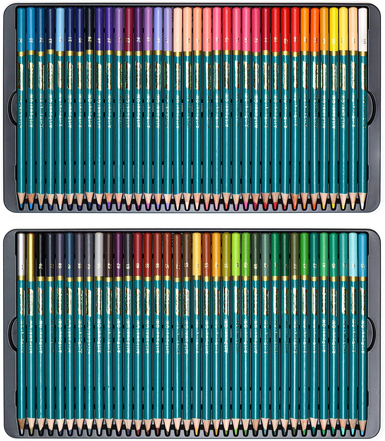 Colored Pencils 72 Pieces Set