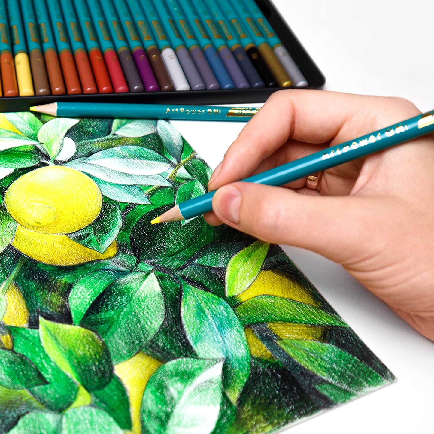 Colored Pencils 72 Pieces Set